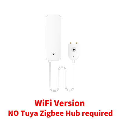 Tuya Smart Zigbee/WiFi Water Detection Sensor Remote Monitor Protecting Family Safety for Smart Home Automation via Smart Life
