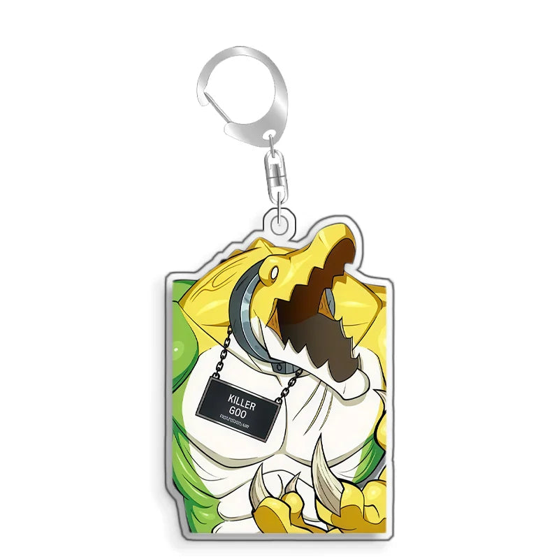 For The Amazing Digital Circus Ragatha Pomni Gangle Caine  Acrylic Selfmade Cute Cartoon Anime Keychain Pendant Toy Gifts 5cm