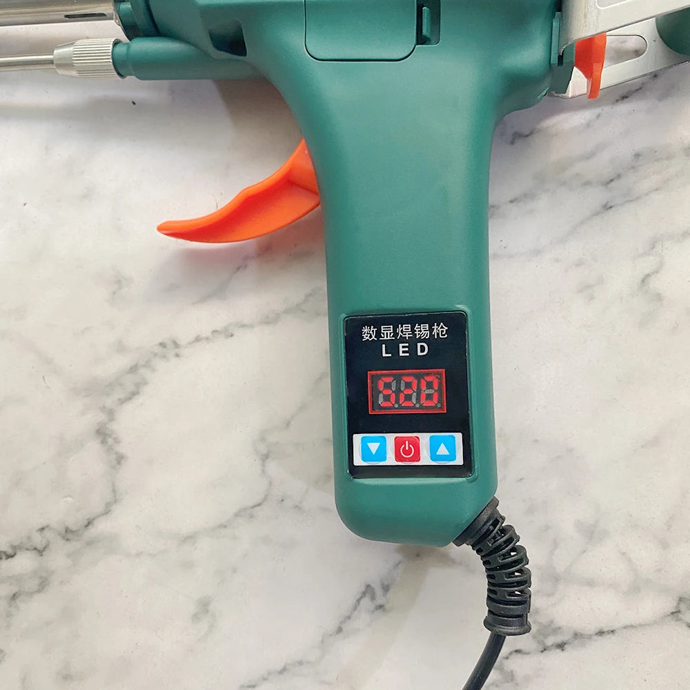 Electric Soldering Iron Gun Hand-held Internal Heating Soldering Iron Automatically Send Tin Gun Soldering Welding Repair Tool