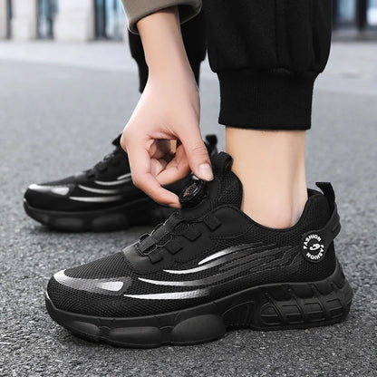 Men's Low-Top Lace-Up Casual Training Shoes, Ideal for Outdoor Workouts, Comfortable Trail Running Shoes with Excellent Traction