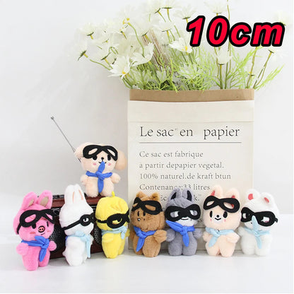 70style 10/20cm Skzoo Plush Toy Kawaii Skzoo Stray Wolf Plush Cartoon Stuffed Animal Doll Kawaii Companion Toys Children Gift