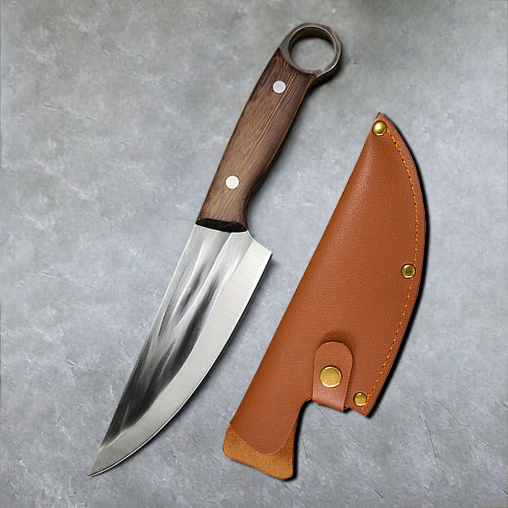 Professional Boning Knife Sharp Meat Cleaver Fish Vegetable Barbecue Slicing Butcher Slaughter Chef Cooking Kitchen Knife