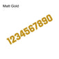 Car Side Door Custom Number Styling Stickers For 0 1 2 3 4 5 6 7 8 9 Auto Tuning Accessories Vinyl Film Decoration Decals
