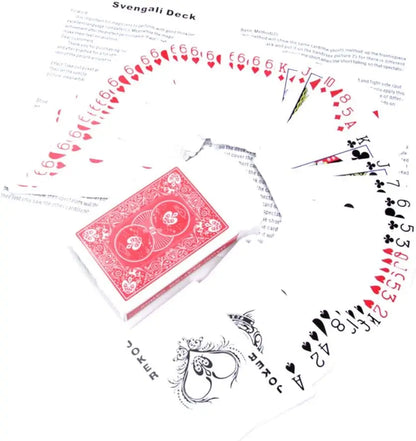 Svengali Deck Magic Gimmick Card Magic Tricks Cards Magician Props Magic Cards Close Up Street Illusion Toy Gift for Kid Child