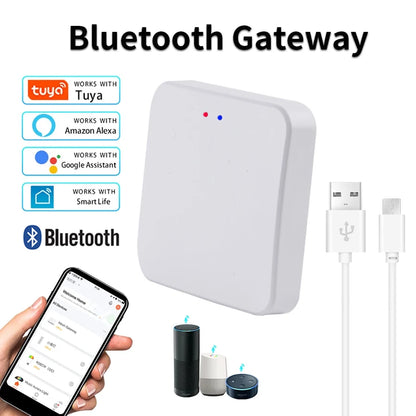 Tuya ZigBee Multi-mode Gateway Hub Smart Home WiFi Bridge Bluetooth Mesh Smart Life Remote Control With Alexa Google Home Alice