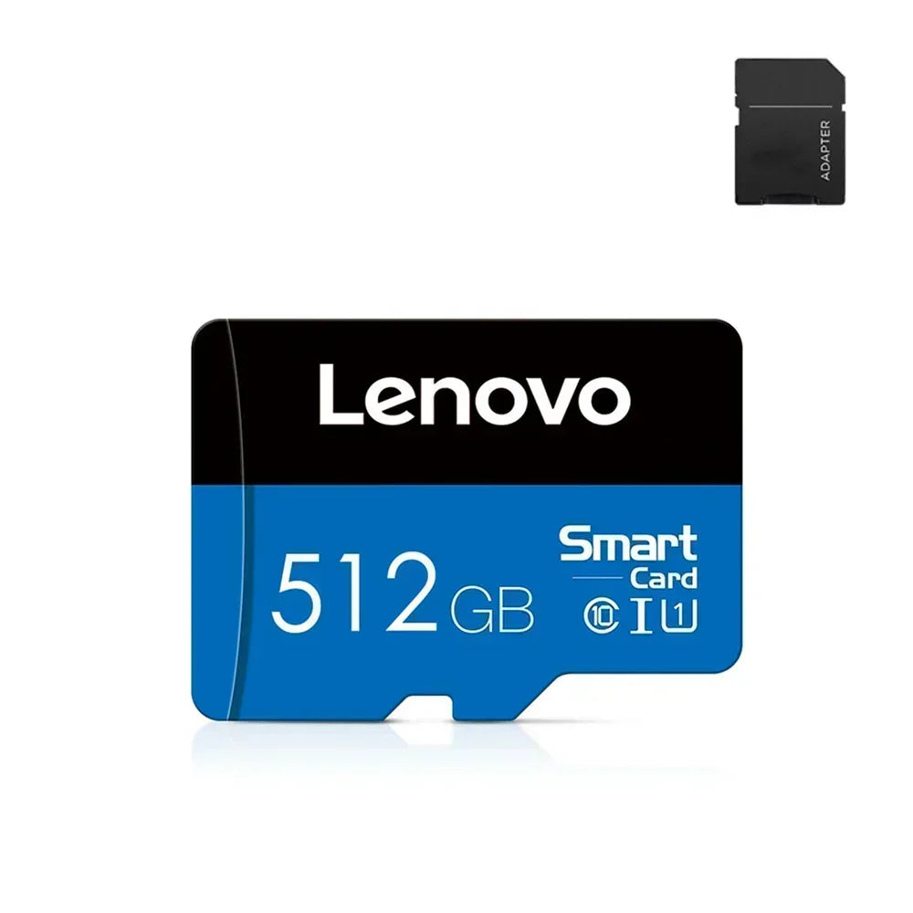 Lenovo High Speed Memory Card 1TB Cartao De Memoria 512GB Micro SD Card 256GB Class 10 TF Flash Card For Phone Tablet UAV NEW