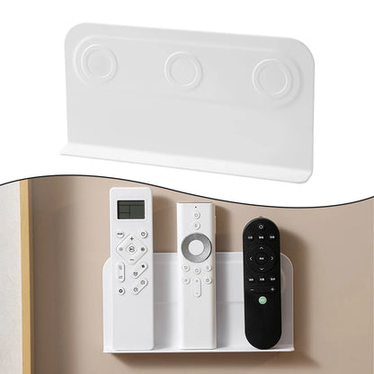 ABS Remote Control Holder Punch-Free Remote Control Magnetic Holder Wall Mount Storage Rack Household Storage Rack