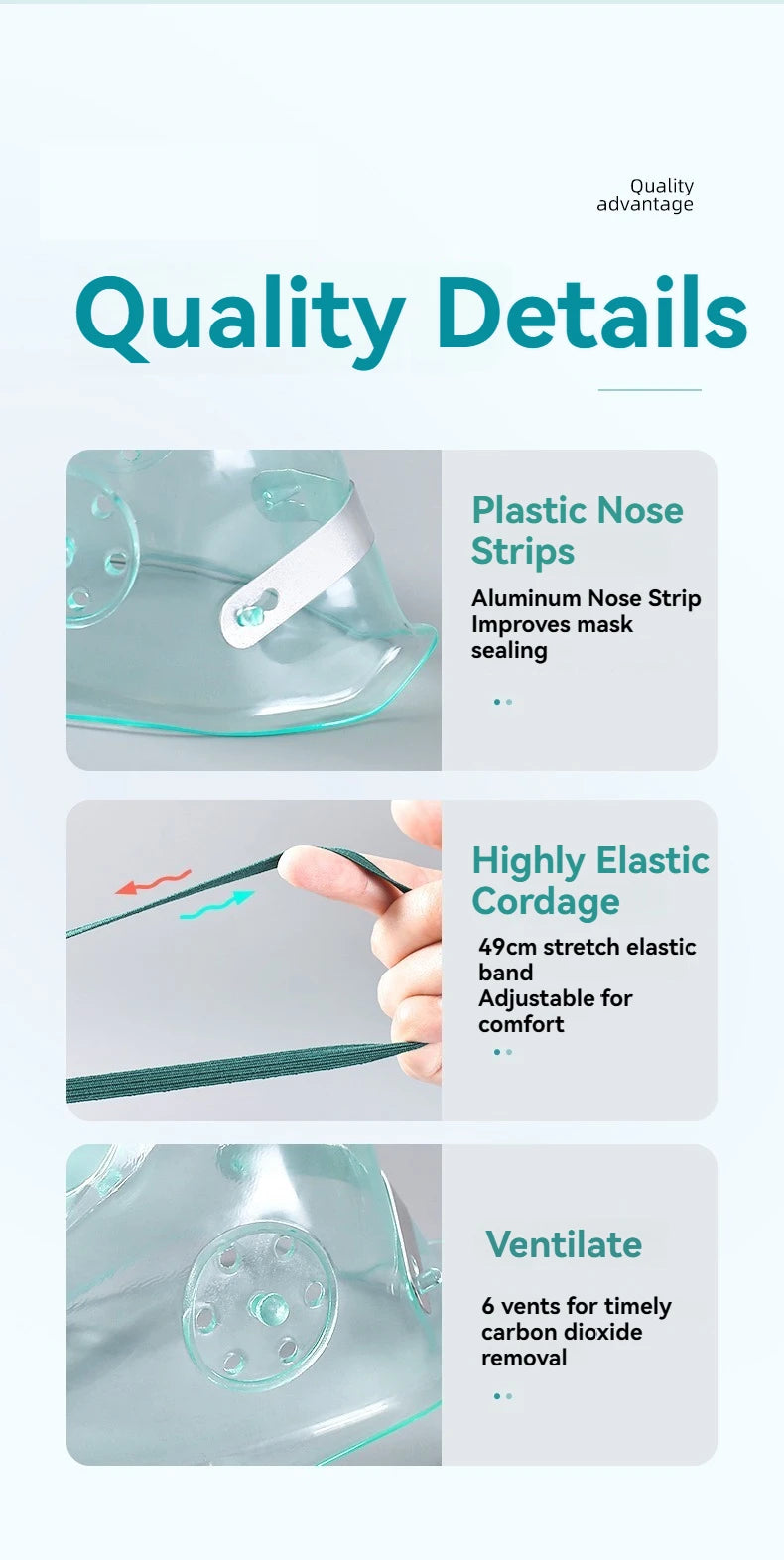 Oxygen Mask Oxygen Concentrator Full Face Mask For Adults Children Oxygen Concentrator Accessories Oxygen Concentrator Mask