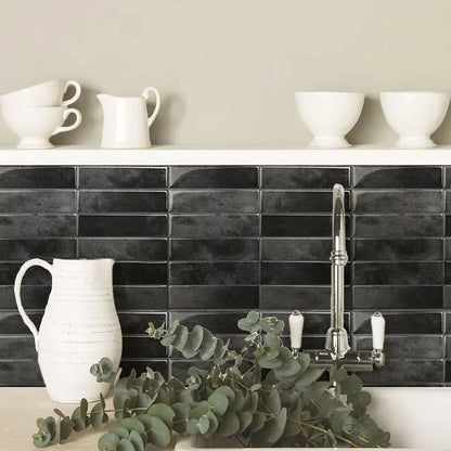 Waterproof Self Adhesive Tile Wall Stickers Oil-proof Anti Fouling Wall Decal Heat-resistant Moisture-proof Stove Sticker