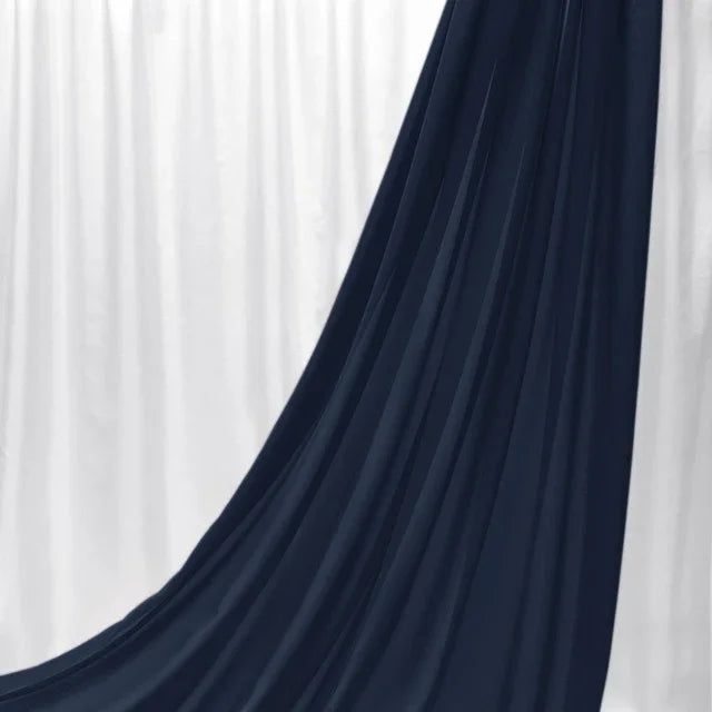 Dusty Blue Soft Chiffon Fabric for Wedding Party Decor Home Decor Georgette Backdrops Curtain Dress Skirt Shirt Cloth DIY