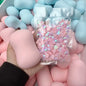 Soap Ball Squishy Soap Stress Ball Fidget Toy Crunchy Squeeze Ball Round Blocks Filled ASMR Anti Stress Toys for Adults