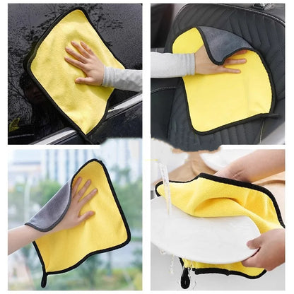 High-End Microfiber Car Wash Towel - Absorbent Detailing Cleaning Cloth for Car Wash Drying Superior Quality  Cleaning Products
