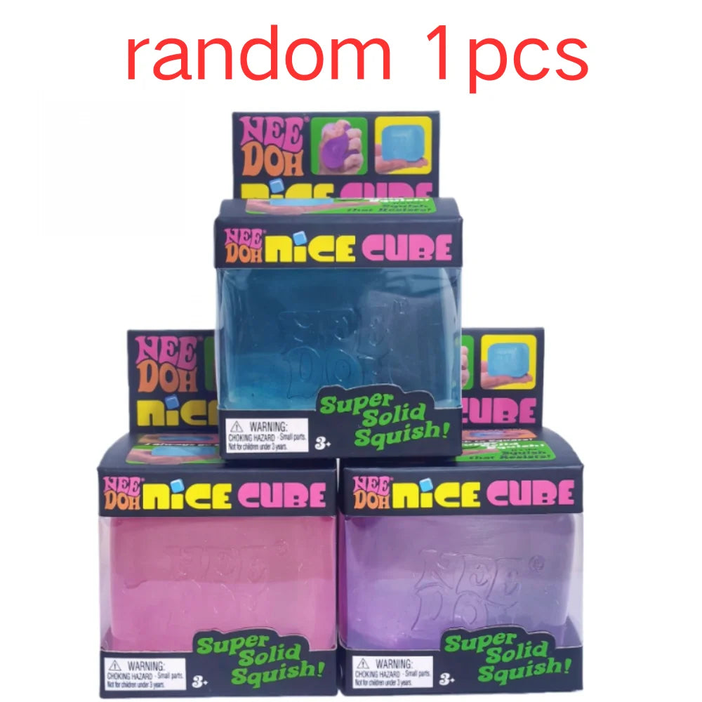 2026 Needoh Nice Cube Sensory Stress Reliever Fidget Tool for Anxiety & Focus Desk Sensory Cube for Adults & Kids ﻿#%