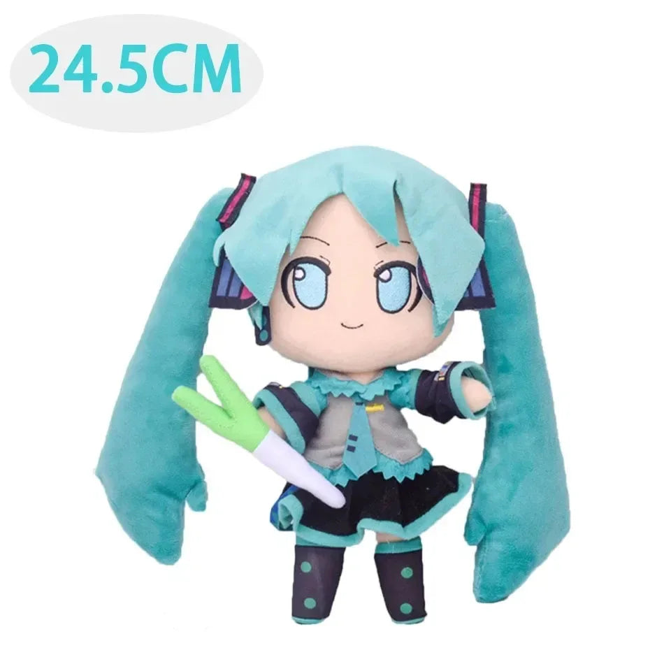 2026 NEW 20cm Japanese Anime Plush Stuffed Toy Hatsune Miku Plush Doll Soft Pillow Future Doll Cute Christmas Gift For Children