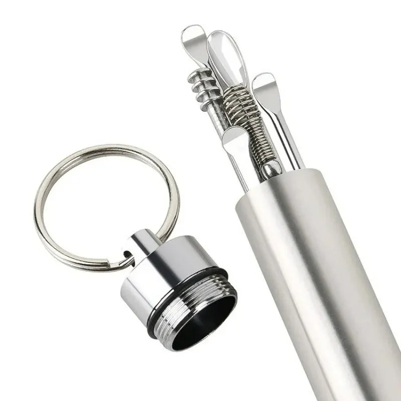 Pick Six-Piece Set Ear Cleaning Ear Picking Earpick Convenient Portable Ear Pick Household for Adults
