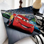 Cartoon Car Lightning McQueen Pillow Case Fashion Square Pillowcase Bedroom Sofa Room Ins Decoration Leisure