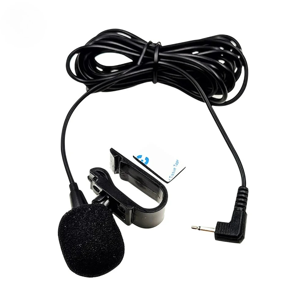 Professionals Car Audio Microphone 2.5mm Clip Jack Plug Mic Stereo Mini Wired External Microphone 2 Pole Mono For Auto DVD Radio