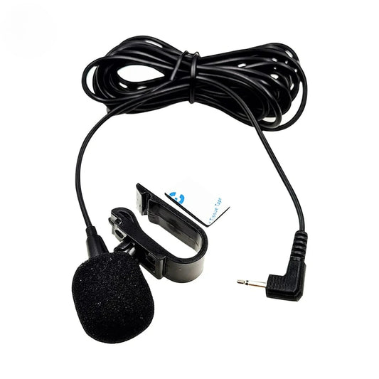 Professionals Car Audio Microphone 2.5mm Clip Jack Plug Mic Stereo Mini Wired External Microphone 2 Pole Mono For Auto DVD Radio