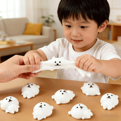 Soft Self deprecating Bear Squeeze Stress Relief Toy Pinch Small Nose Ga Slow Rebound Decompression Squishy Toys For Kid Gifts