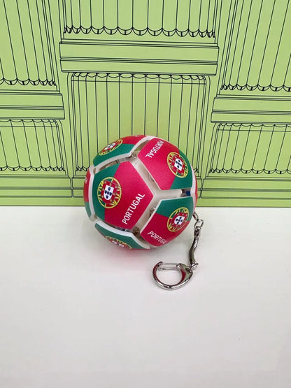 2026 New Football Pressable Keychain Bag Pendant Toy for Relieving Stress and Anxiety Finger-pressing Puzzle and Entertainment B