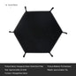 1pc Hexagonal Dice Tray and Miscellaneous Storage Box Board Game Dice Tray Accessories Leather Dice Tower