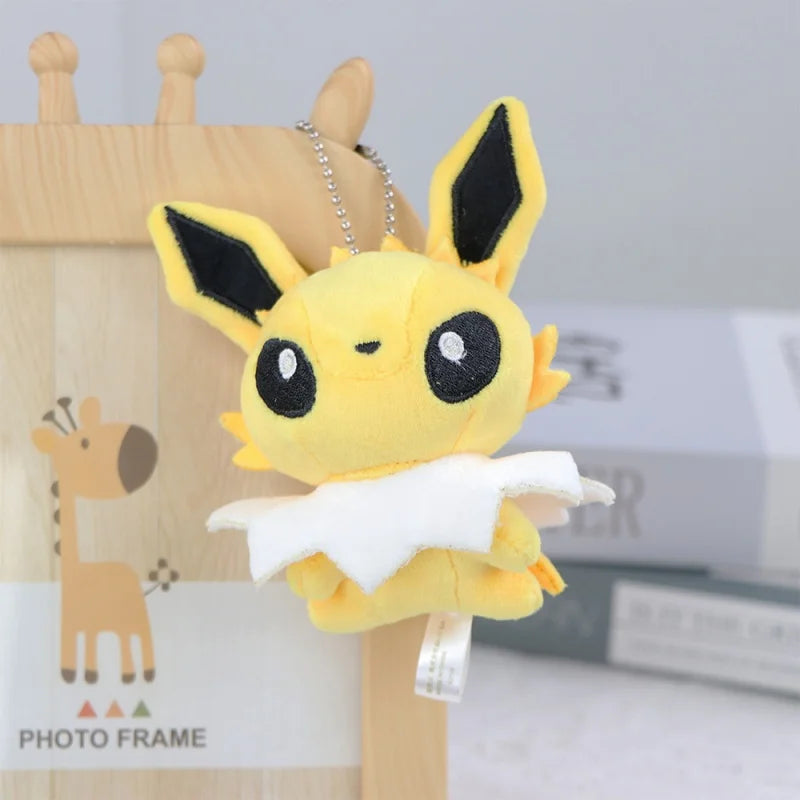 Pokemon Plush Keychain Anime Jigglypuff Gengar Sprigatito Urchin Mimikyu Sylveon Mew Umbreon Rowlet Stuffed Plushies Toys Gifts