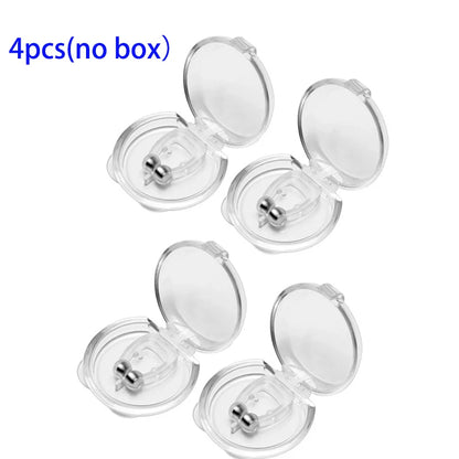 Anti Snoring Device Nose Clip vent blocker Silicone Snore Stop ring silent snore sleep Aid Night Sleeping Apnea Guard Night