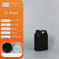 1/2/3/4/5/6/10L Plastic Airtight Bottle with Lid Food Grade HDPE Bucket Sealed Large-Capacity Oil Jerrican Gel Shampoo
