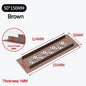 50/80cm Wide Rectangle Aluminum Alloy Air Vent Ventilator Grille Cover Doors Cabinet Wardrobe Breathable Mesh Air Vent