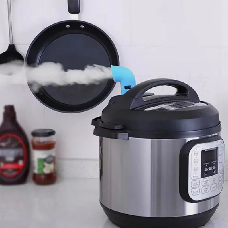 1pc Pressure Cooker Silicone Exhaust Pipe Pressure Cooker Silicone Steam Release Valve Pressure Cooker Exhaust Valve Diverte