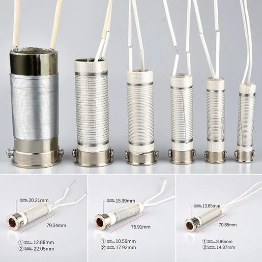 220V 75W100W150W200W300W500W Soldering Iron Core Heating Element Replacement Welding Tool Mica Externally Heating Core
