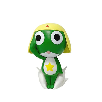 11cm Keroro Gunso Anime Figure - Sergeant, Private Second Class, Corporal I Cute PVC Model, Desktop OrnamentGift & Collectible