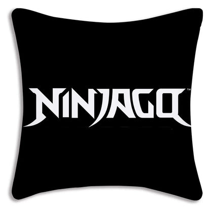 Pillow Covers Cartoon For Game Ninjagos Sofa Decorative Home Double-sided Printing Short Plush Cute Cushion Cover