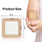 10pcs 3"x3"Silicone Foam Dressing Waterproof and High Absorbency Wound Bandage,Silicone Foam Border Pad for Wound Care
