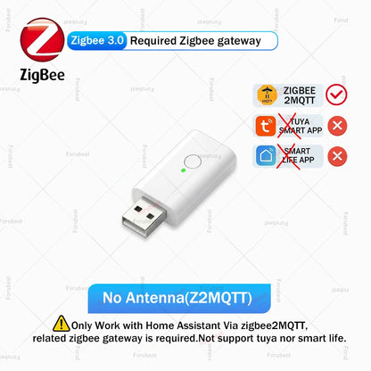 Zigbee 3.0 USB Signal Repeater Range Extender Amplifier For Home Assistant Zigbee2MQTT Tuya Smart Life Devices Automation Module