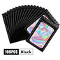 Ziplock Bags 100PCS Holographic Bag Zip Lock Gift Bags Plastic Iridescent Storage Zip Packaging Bags for Earrings Jewelry