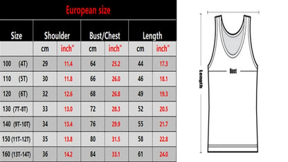 2026 Summer Dragon Ball Vegeta Saiyan Armor Cosplay Tank Top, 3D Print Retro Streetwear Oversized Polyester Top for Unisex Kids
