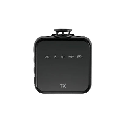 Wireless Lavalier Microphone System Bluetooth Audio Video Voice Recording Mic for iPhone Android Mobile Phone Interview Camera