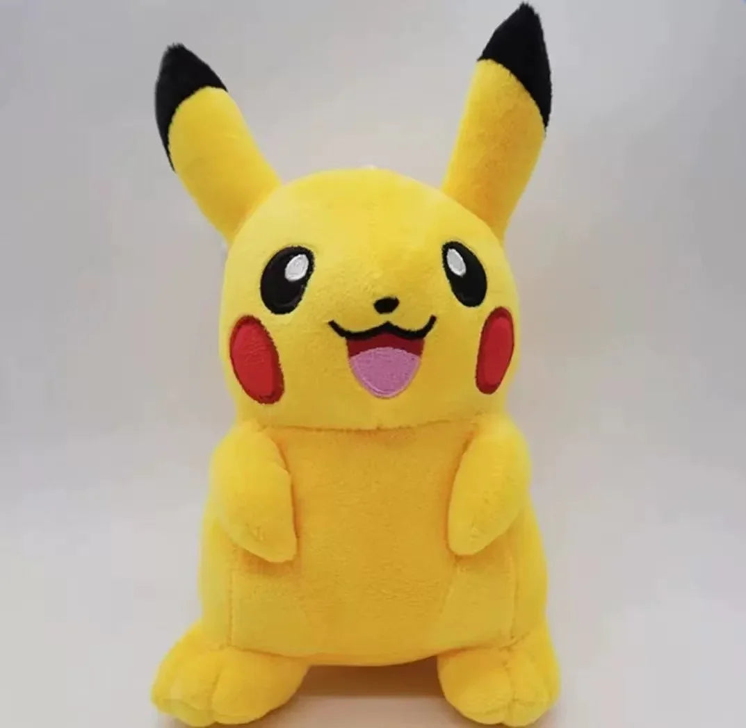 20CM Pikachu Plush Doll Pokemon Plush Toy Cute Cartoon Animal Peluche Gift for Kids