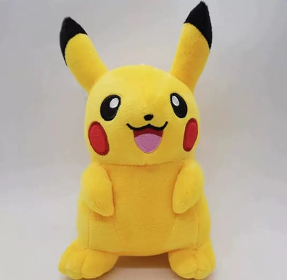 20CM Pikachu Plush Doll Pokemon Plush Toy Cute Cartoon Animal Peluche Gift for Kids