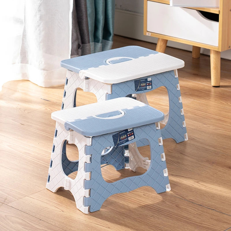 The Home Low Stool, Outdoor Small Stool,Foldable Stool, Suitable for Living Room, Kitchen, and Bathroom, Portable Travel Stool