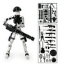 3D Printed Toy Model Lucky13 War Sandbox Action Figure Dummy T13 Toy Doll Robot Assembly Model Decoration Desktop Decoration