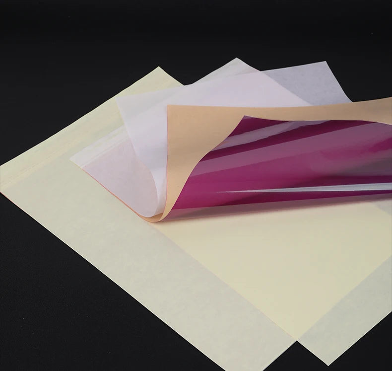 Pink 4-Layer Tattoo Transfer Paper A4 Size 100 Sheets Professional Tattoo Stencil Paper Thermal Copier Tattoo Supply