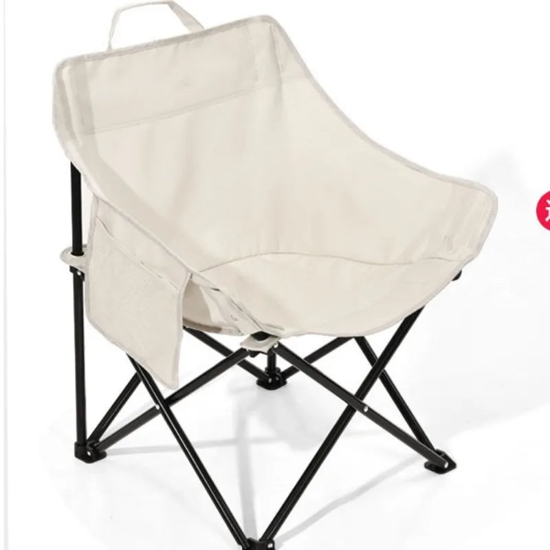 Outdoor camping folding chair, portable moon chair, lazy chair, outdoor chair, director chair, beach chair, stall chair