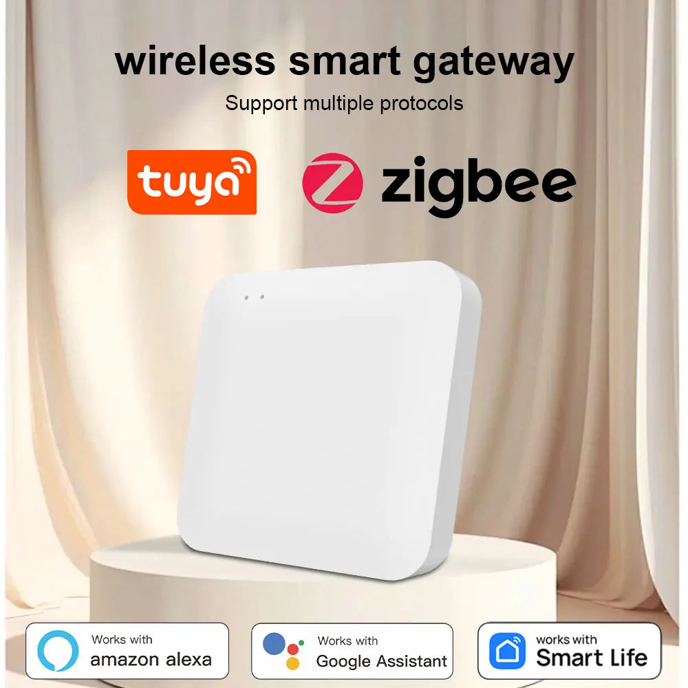 Tuya Multi-Mode ZigBee Bluetooth Gateway Hub Wireless Smart Home Appliances Remote Controller Bridge Support Alexa Google Home
