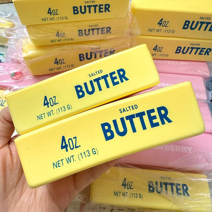 Butter Stick Squishy Squeeze Toy Soft Butter Stick Slow Rebound Stress Ball Fidget Toy Adult Sensory Stress Relief Fidget Toy