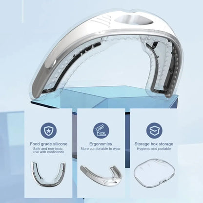 Anti Snoring Bruxism Mouth Guard Bruxism Tray Sleeping Aid Mouthguard Health Care Anti-Snoring Corrector Snoring Prevention Tool