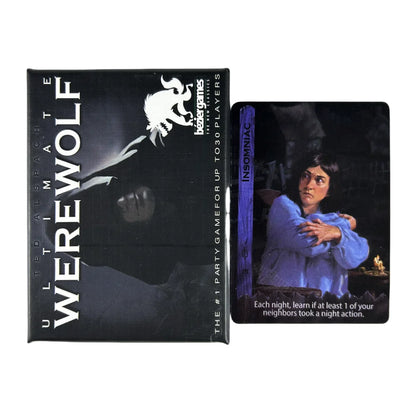 Ultimate Werewolf Revised Edition Card Game 34 Cards Keeps Games Fresh And Engaging Werewolf Party Game