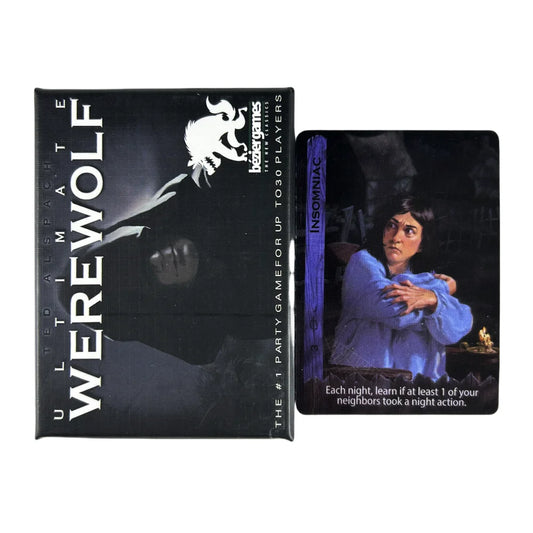 Ultimate Werewolf Revised Edition Card Game 34 Cards Keeps Games Fresh And Engaging Werewolf Party Game