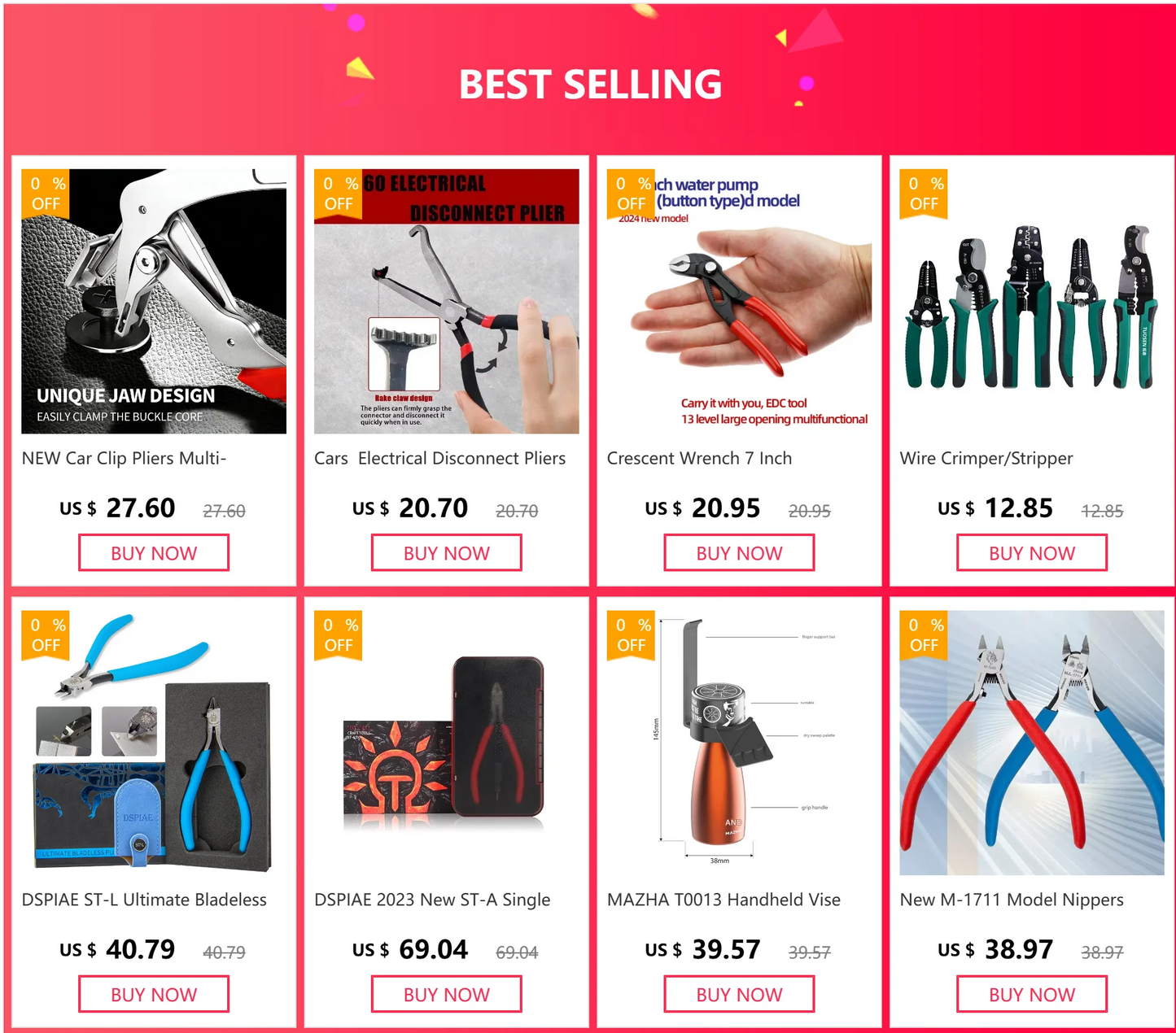 Crescent Wrench 7 Inch Adjustable Wrench Mini Adjustable Large Opening Bathroom Water Pipe Pliers Household Plumbing Tools New